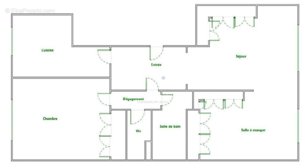 Appartement à PARIS-18E
