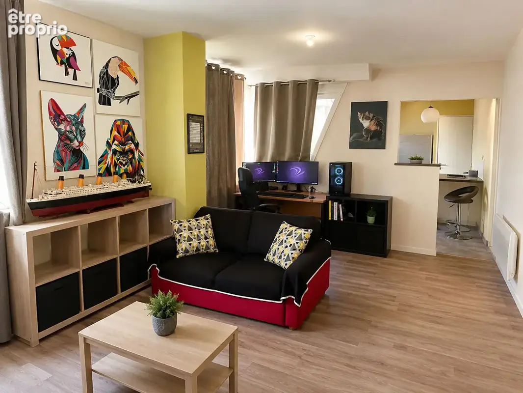 Appartement Noyon 2 pièce(s) 44 m2 - photo 2