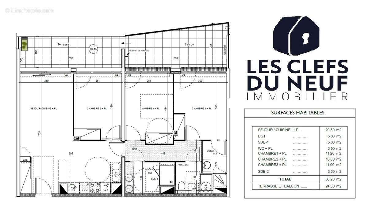 Appartement Port Vendres 4 pièces de 81m² + 25m² de Terrasse vue mer + 2 parking sous-sol ! - photo 7