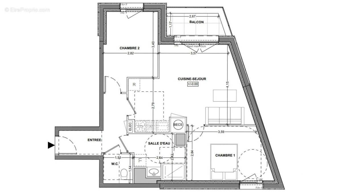 Photo 1 - Appartement à SAINT-MALO