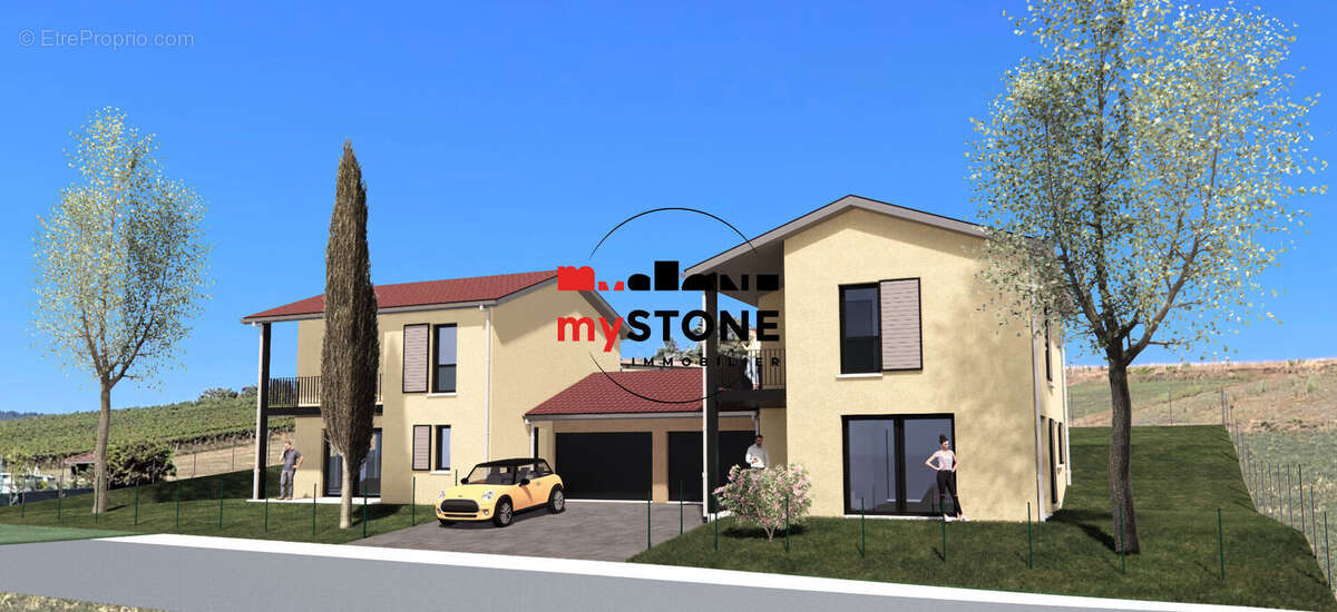 SAINT JULIEN - vente en BRS - Villa neuve de 95 m² sur 353 m² de terrain avec garage - photo 4