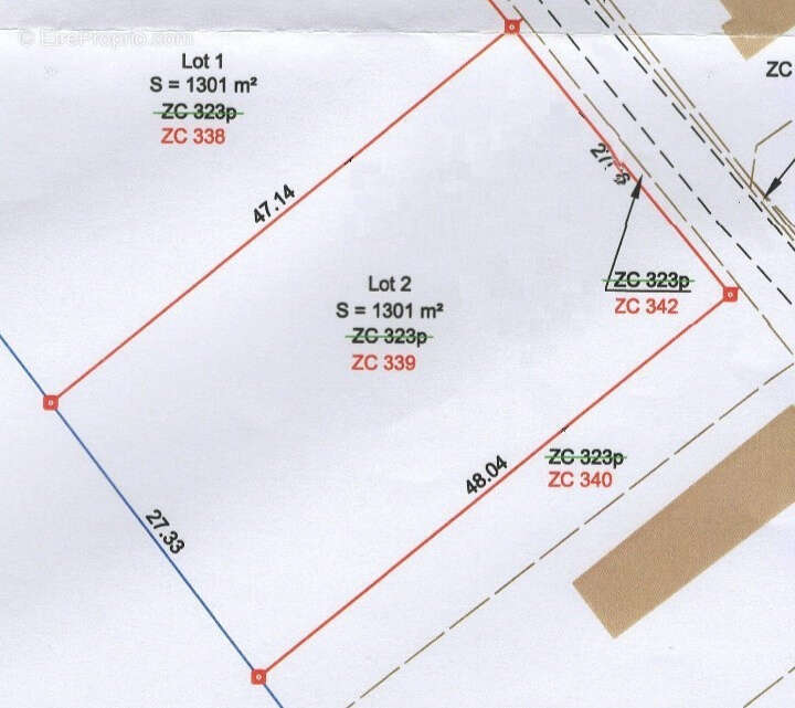 Terrain à SAINT-MEDARD