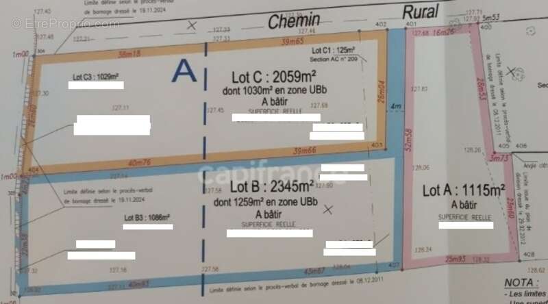 Terrain à COURDEMANCHE