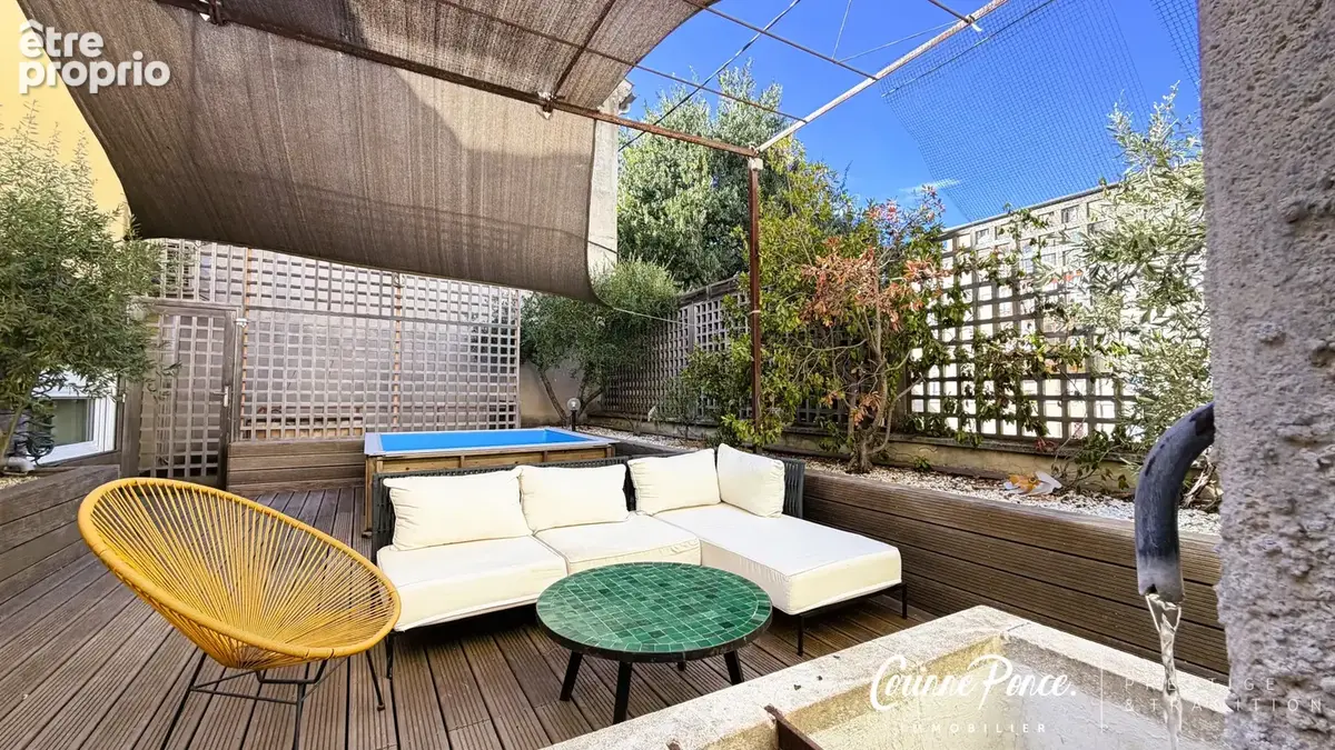 Nimes centre appartement p4 102m2 terrasse garage 2 voitures dans immeuble bourgeois propose par corinne ponce - photo 4