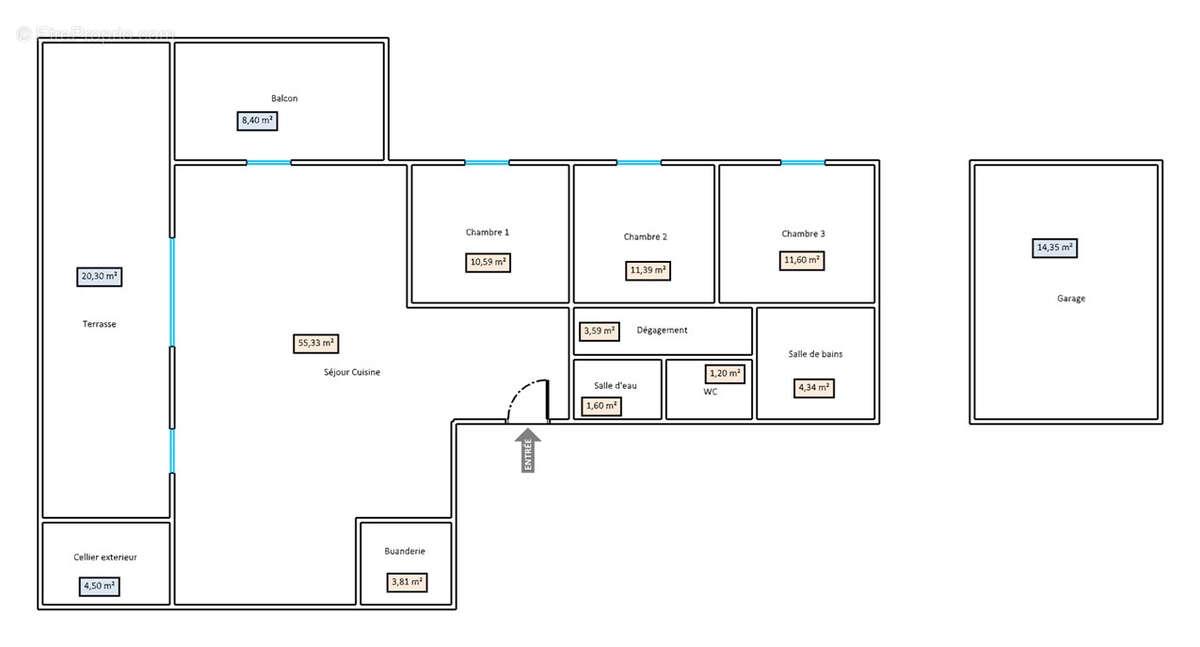 Appartement à CALUIRE-ET-CUIRE
