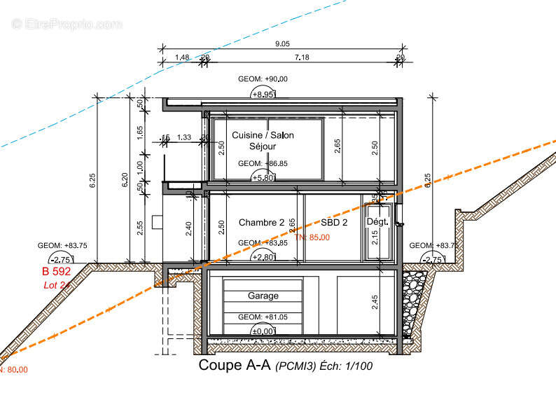 Maison à GROSSETO-PRUGNA