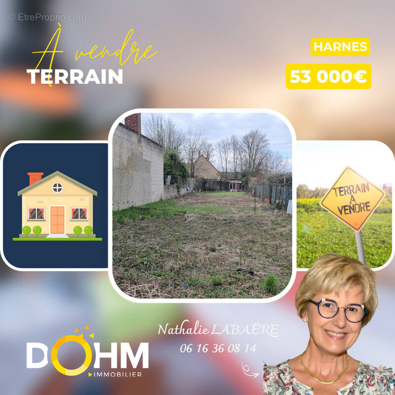 Terrain à HARNES