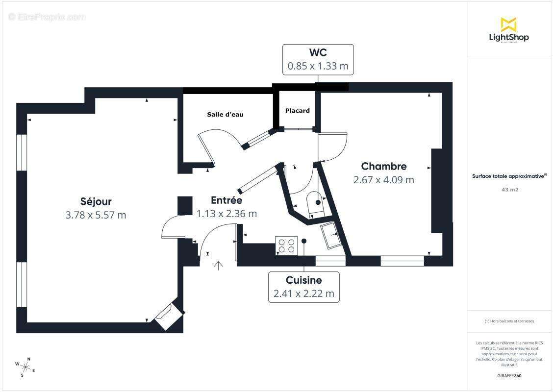 Appartement à PARIS-11E