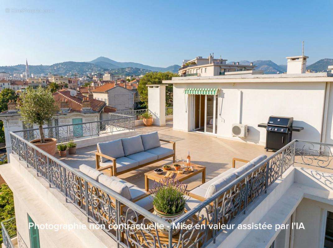 Penthouse : 135m² + 152m² Terrasse – Libération/Cimiez - photo 2