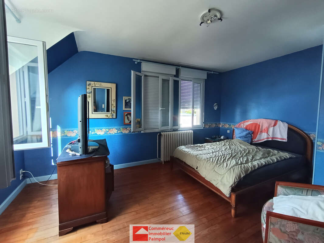 A vendre maison d'environ 125 m2, terrain 630 m2, paimpol quartier residentiel, ecoles, piscine, stades - photo 8