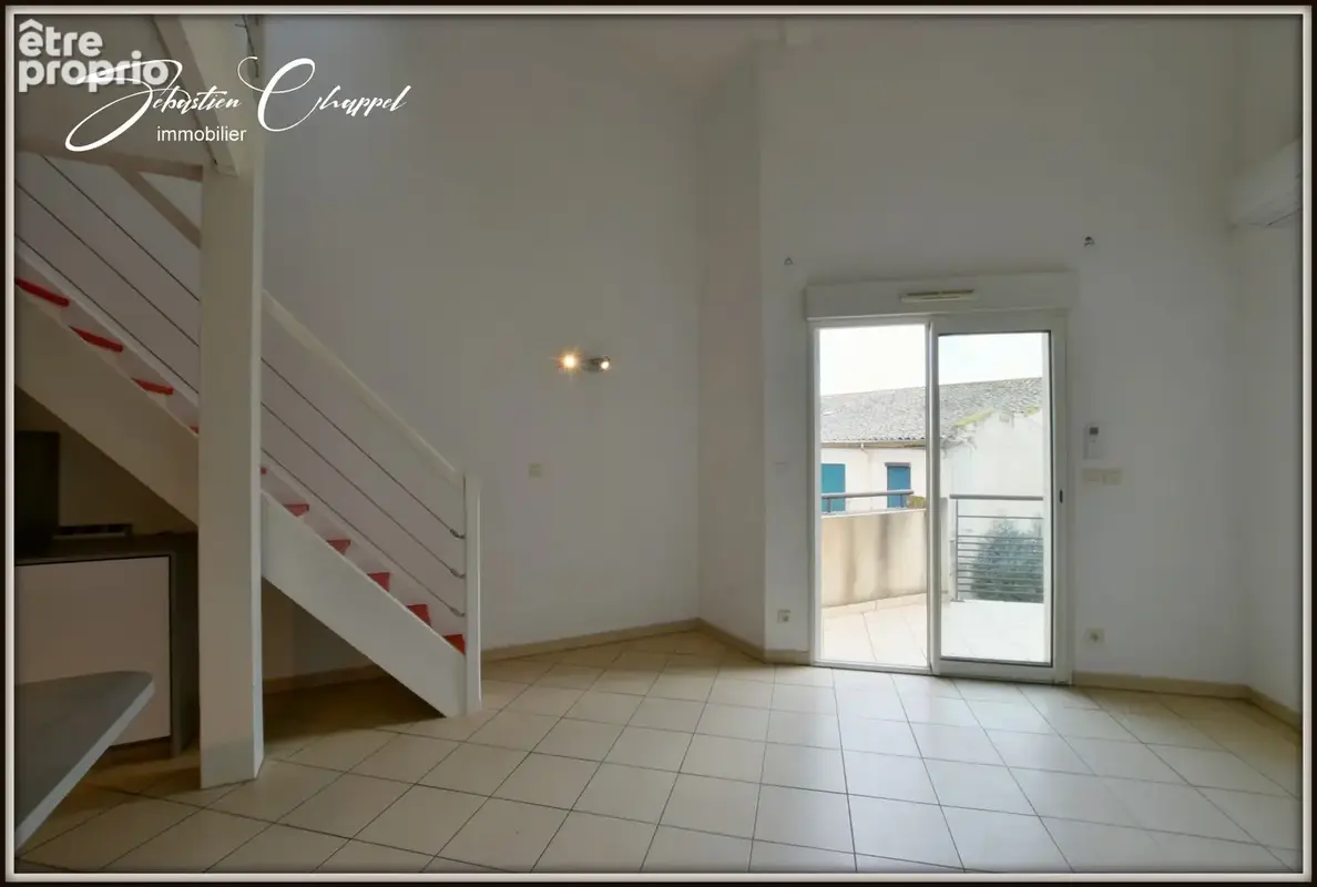 Pézenas – Dernier étage – T2 avec mezzanine, terrasse, climatisation et parking - photo 6