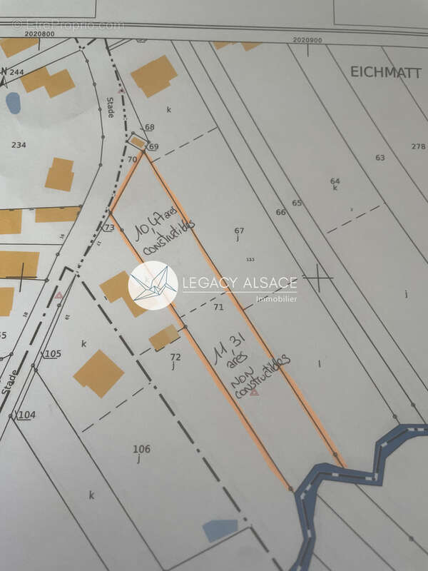 Terrain à MARMOUTIER