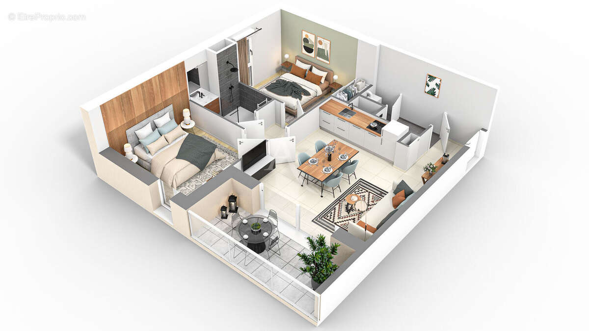 Appartement à SAINT-HILAIRE-DE-RIEZ