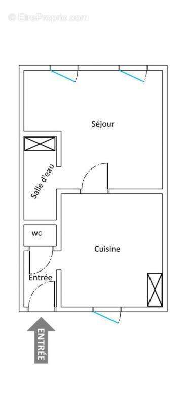 Appartement à CARQUEIRANNE