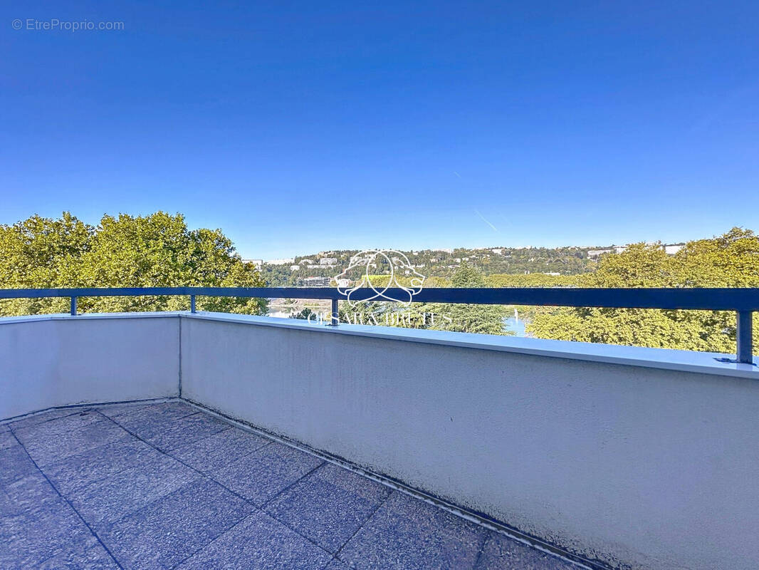 Terrasse séjour - Appartement à LYON-7E