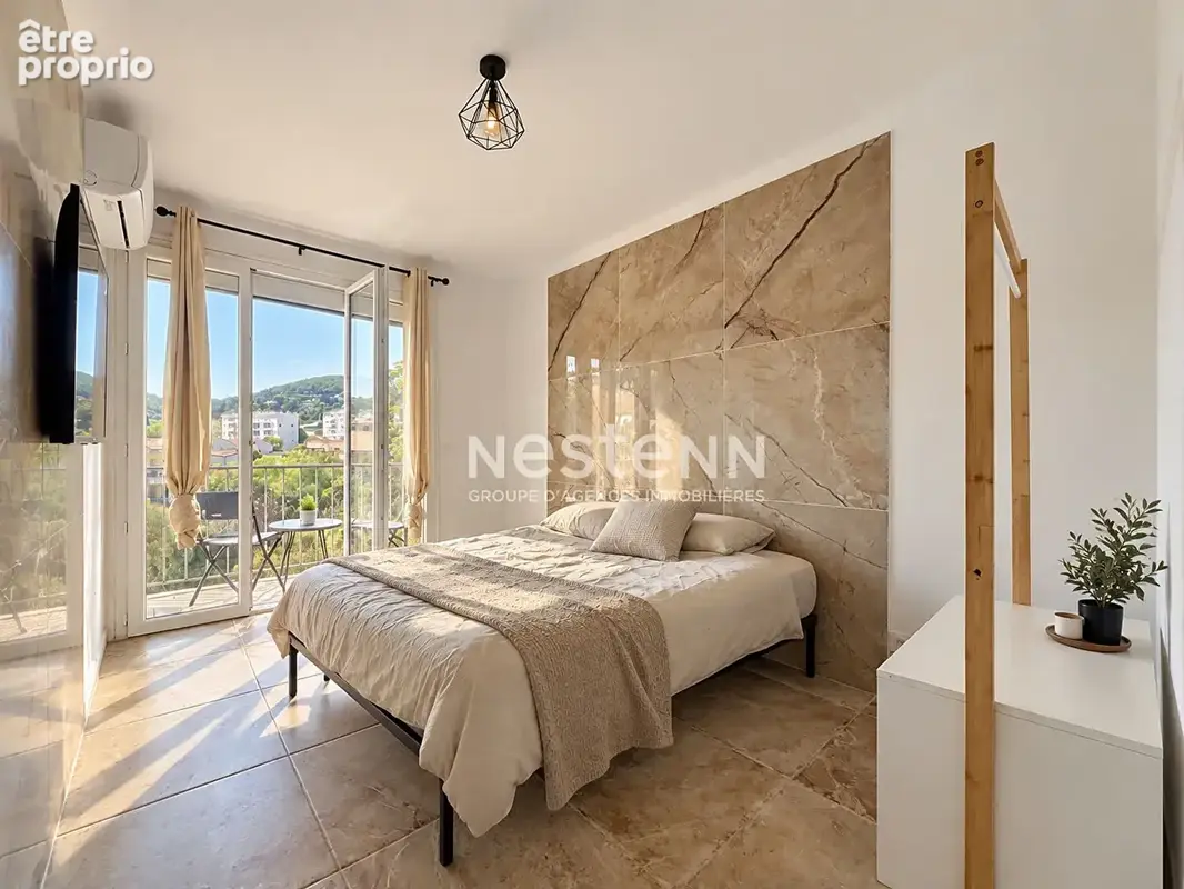 Vallauris - 3P - 55m² - Parking - Cave - Sud - Dernier étage - 2 balcons - photo 6