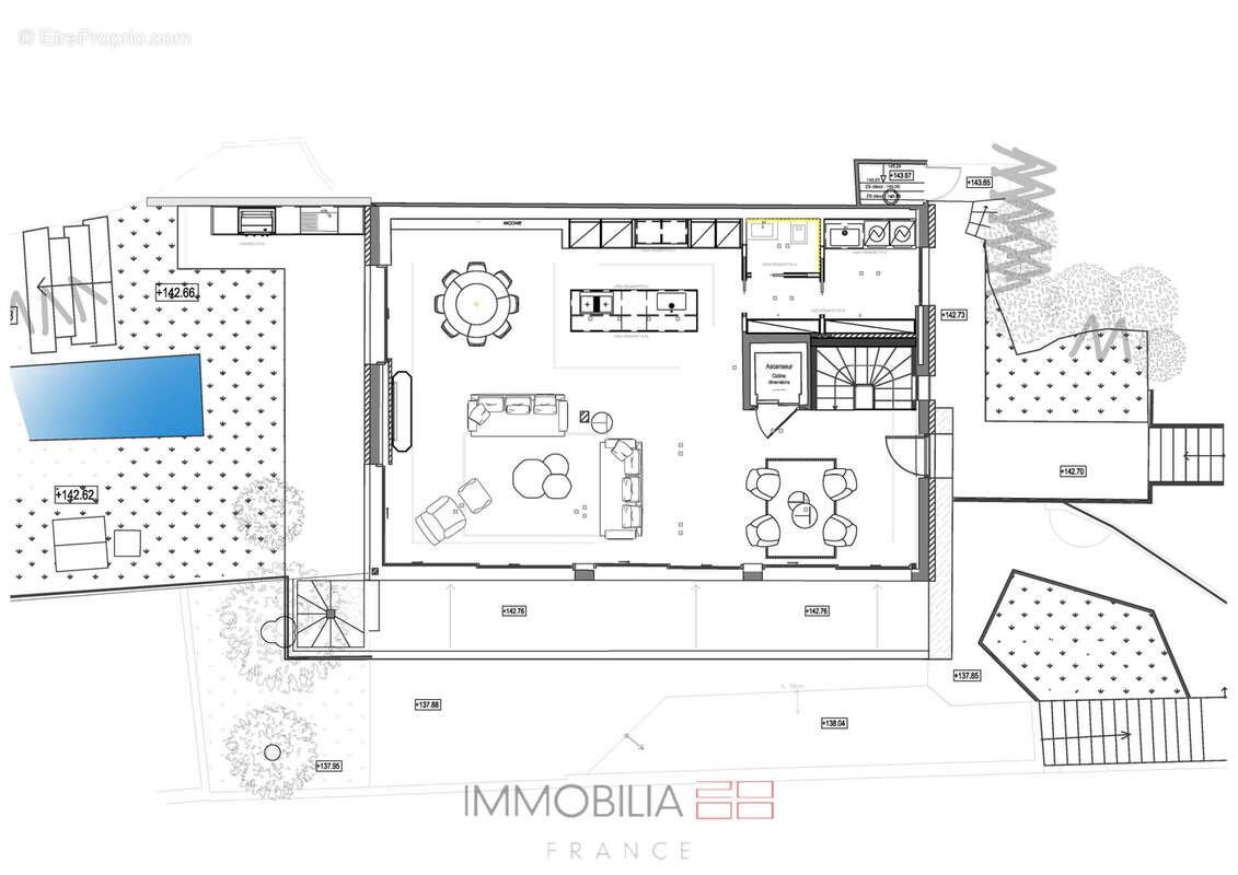 Villa contemporaine rénovée avec vue mer spectaculaire   Secteur Golfe Bleu, à deux pas de Monaco - photo 24