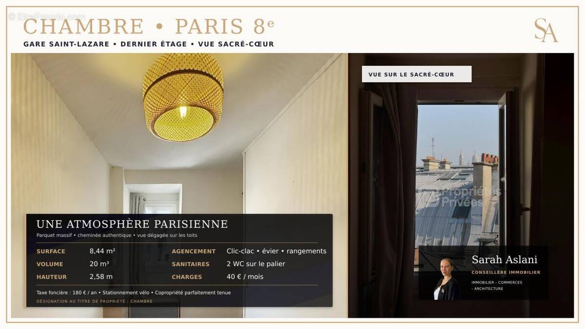 Appartement à PARIS-8E