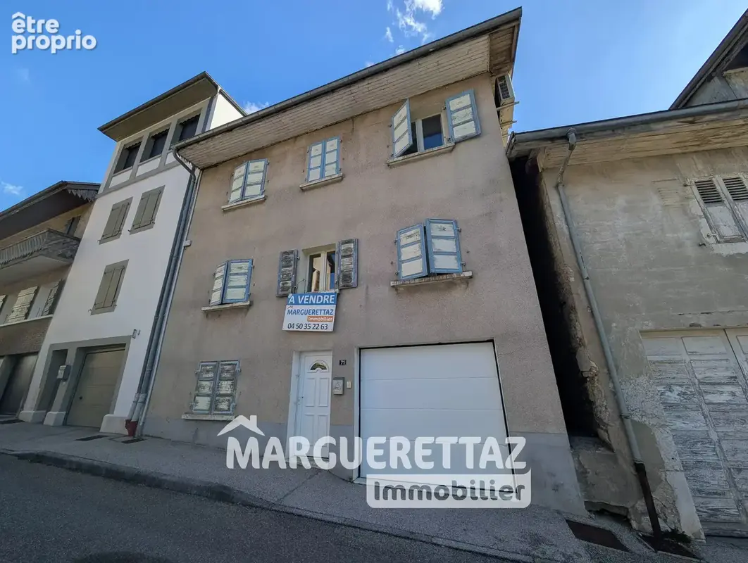 Maison de village mitoyenne - St Jeoire 115m² / garage / pas d'exterieur - photo 1