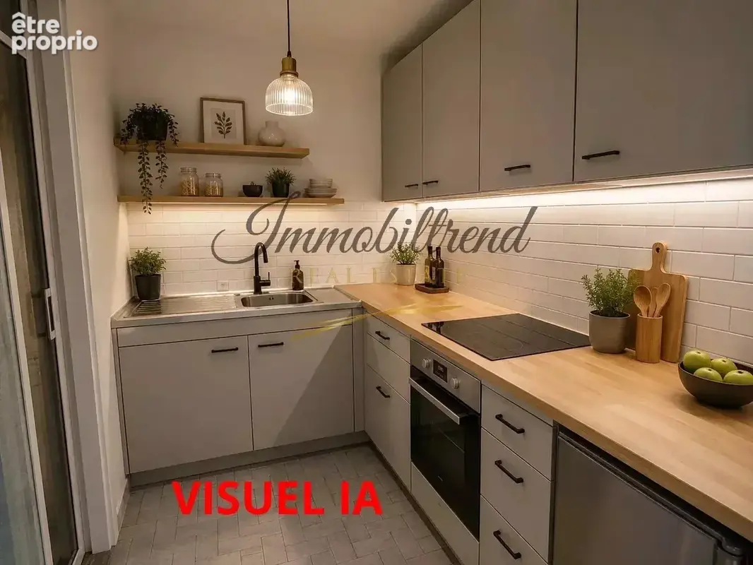 Menton bas Borrigo, studio de 23,60 m2 et balcon. - photo 8