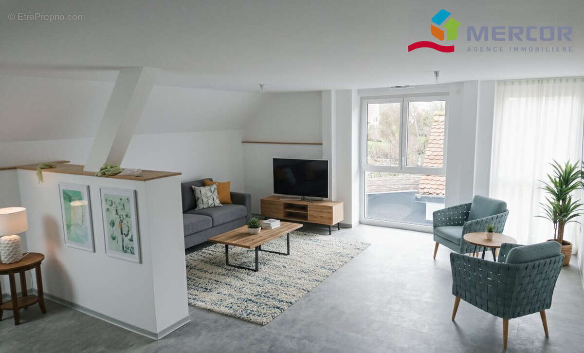 Salon  - Appartement à NEUGARTHEIM-ITTLENHEIM