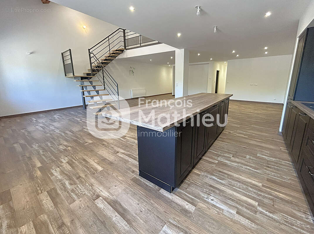 Châtillon-sur-Chalaronne - Appartement de standing T6 d'environ 196m2 (245m2 au sol) en plein centre. - photo 3