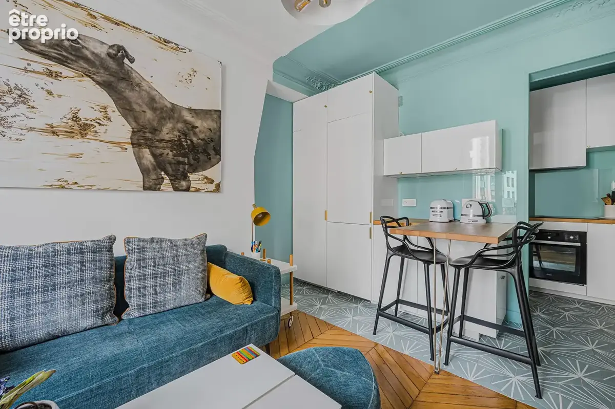 Paris 14e, Alésia , 64 m² Carrez climatisé ,  3 pièces évolutif - photo 9
