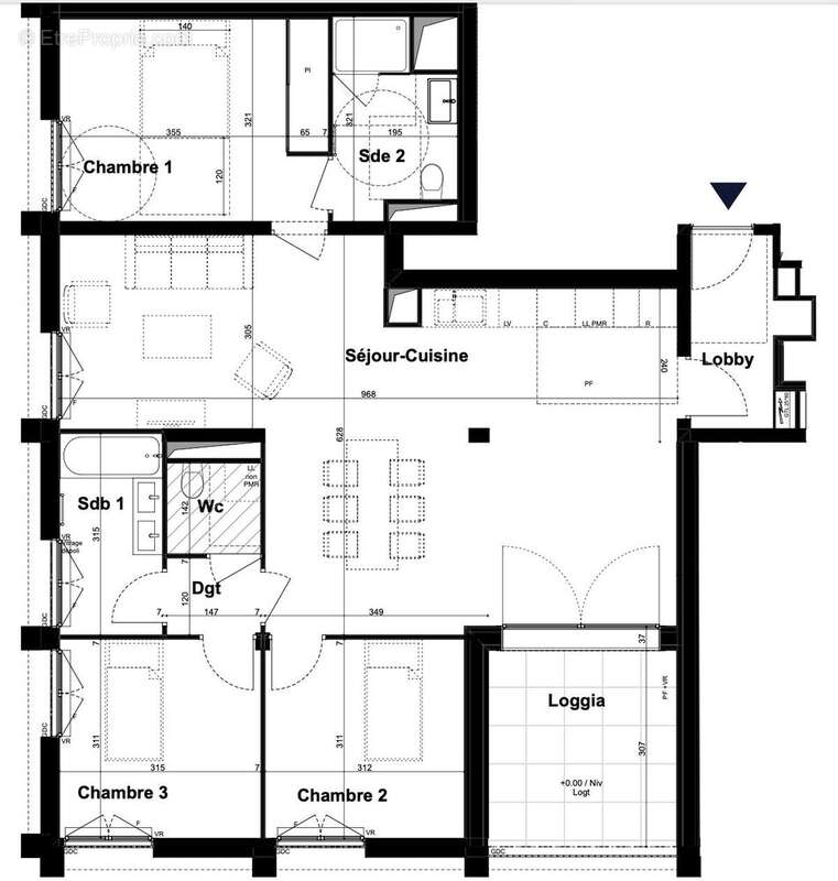 Appartement à BORDEAUX