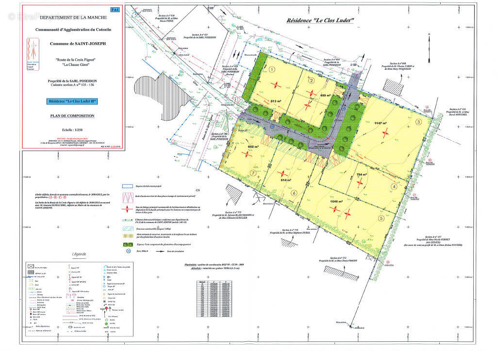 Terrain à SAINT-JOSEPH