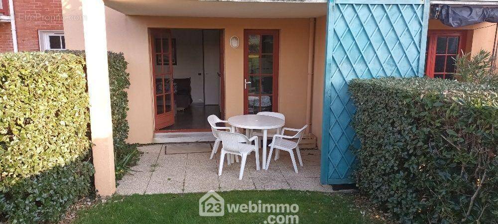 Terrasse et jardin privatif - Appartement à TALMONT-SAINT-HILAIRE