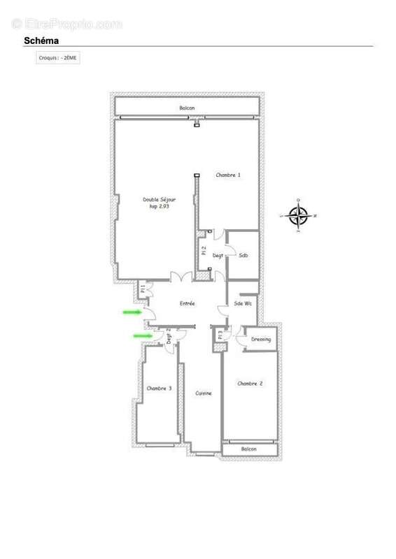 Appartement à PARIS-16E