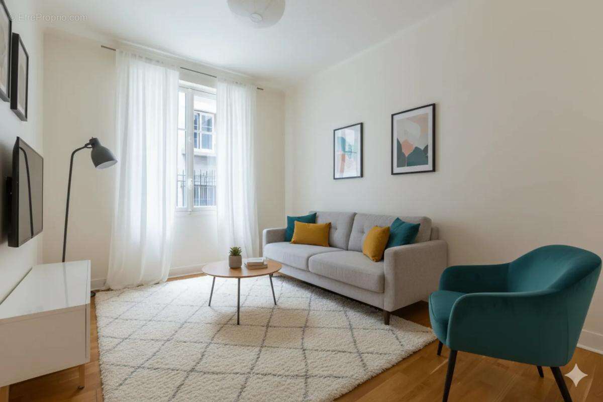 Appartement de 2 pièces de 43 m² situé à Paris - photo 2