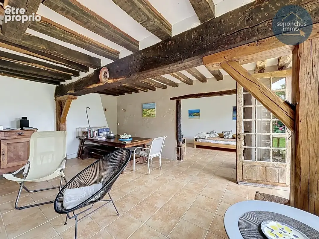 Maison percheronne à vendre 104 m² habitables avec jardin clos à Digny (28250) - photo 7