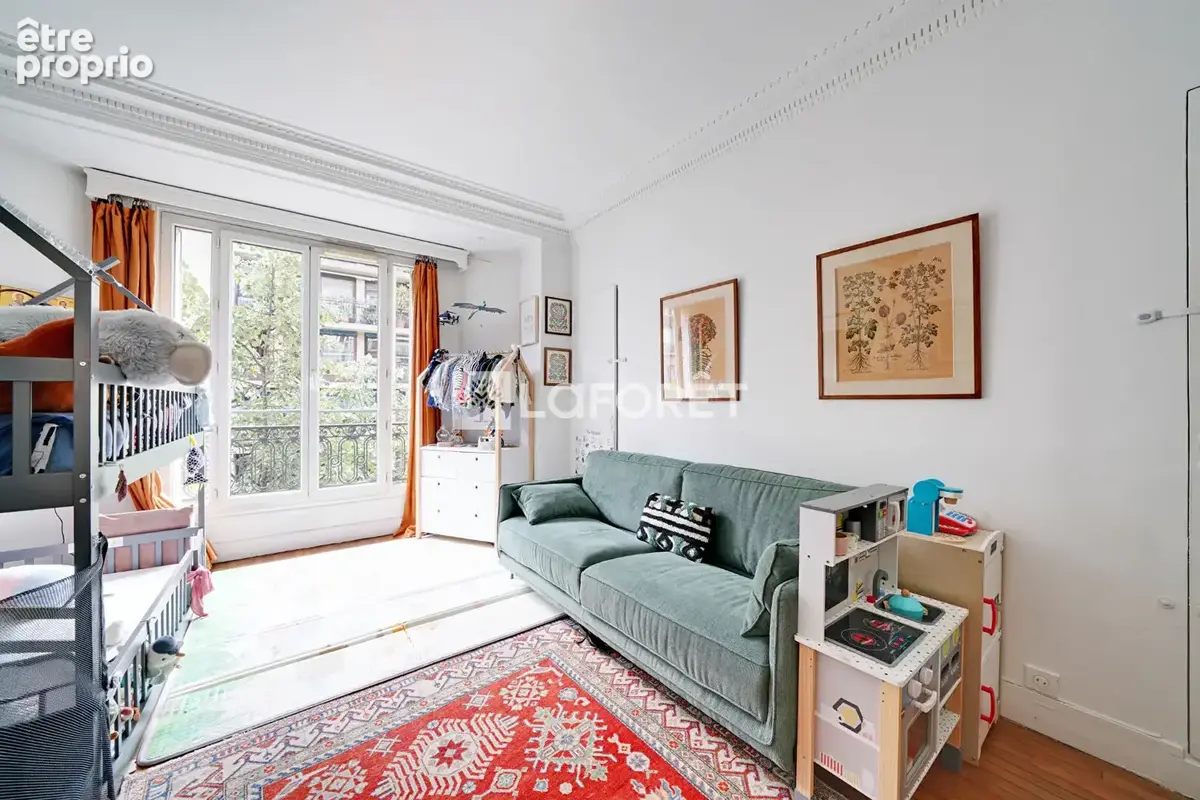 Appartement familial de charme, 5 pièces  3 chambres Paris 13ème au pied de la Butte-aux-Cailles - photo 6