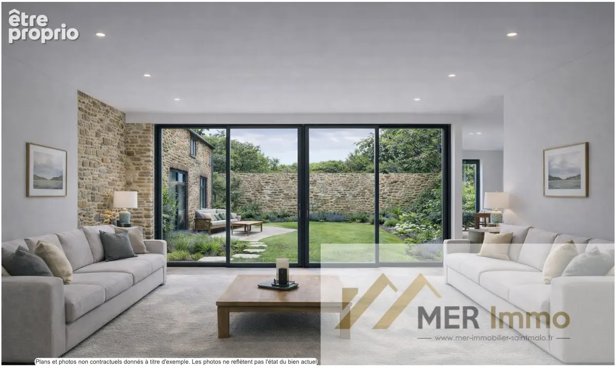 SAINT-MALO ROCABEY. EXCLUSIVITE MER IMMOBILIER. Bel ensemble immobilier idéalement placé dans une rue calme à proximité immédiat - photo 2