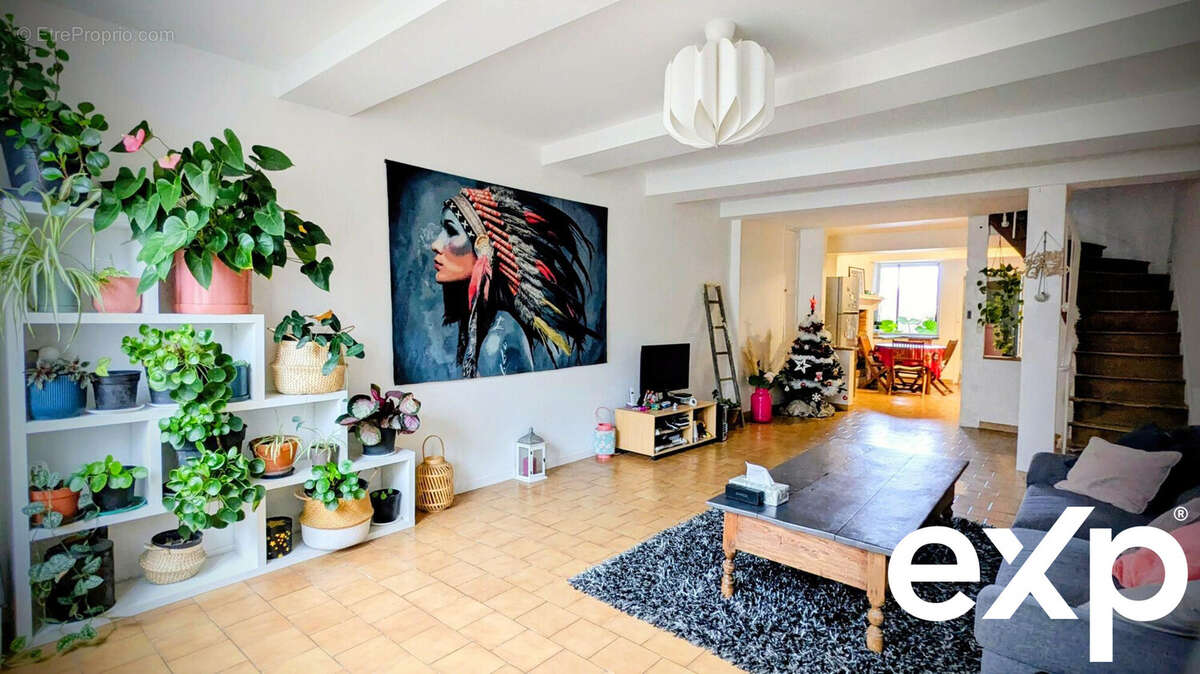 salon - Maison à ASTAFFORT