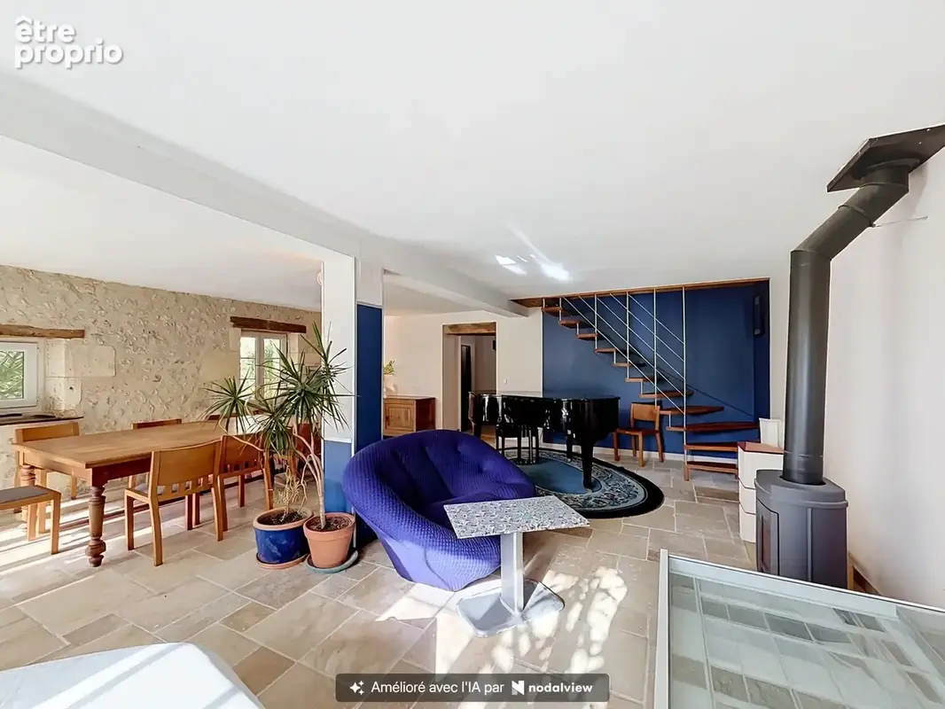 Propriété de charme en Sud Charente   428m2 habitables, 1,6 hectare et vue remarquable. - photo 6