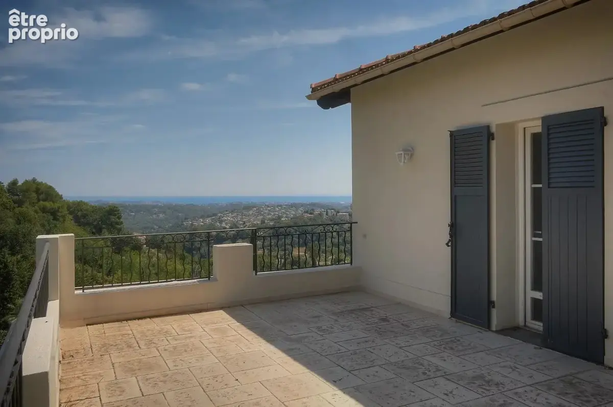 Vence - villa de charme vue mer - 5 chambres - photo 15