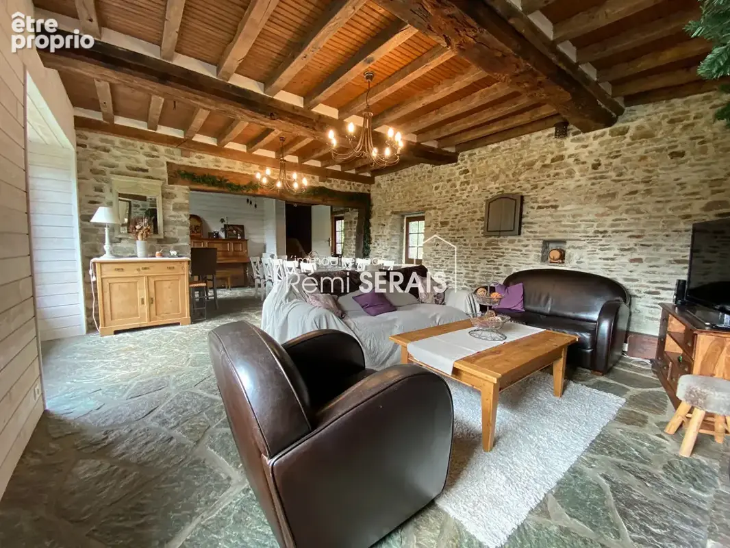 Longère en pierre avec piscine chauffée à Souleuvre-en-Bocage - photo 6