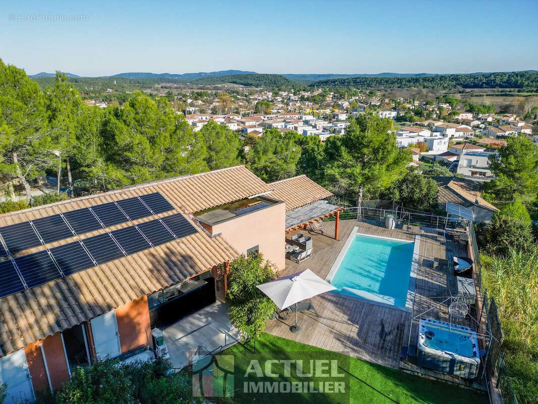 Les Matelles   Villa de charme avec piscine et vue dominante sur la garrigue - photo 7