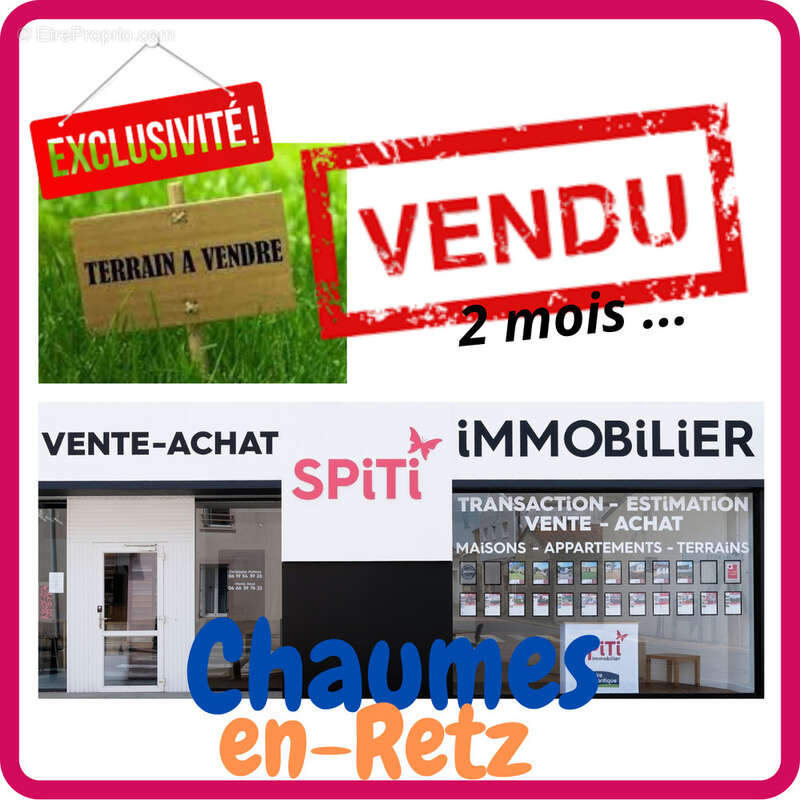 Terrain à ARTHON-EN-RETZ