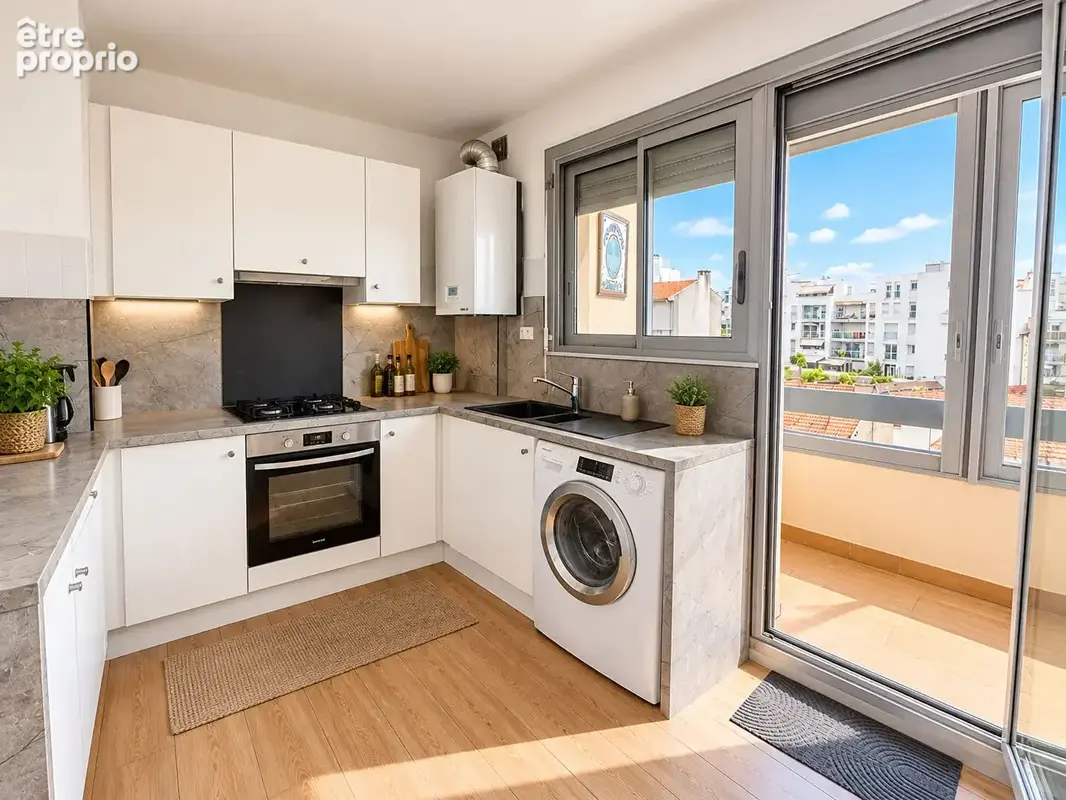 Appartement 80 m² - Ascenseur - Terrasse Sud - Parking sécurisé - Cave - photo 5