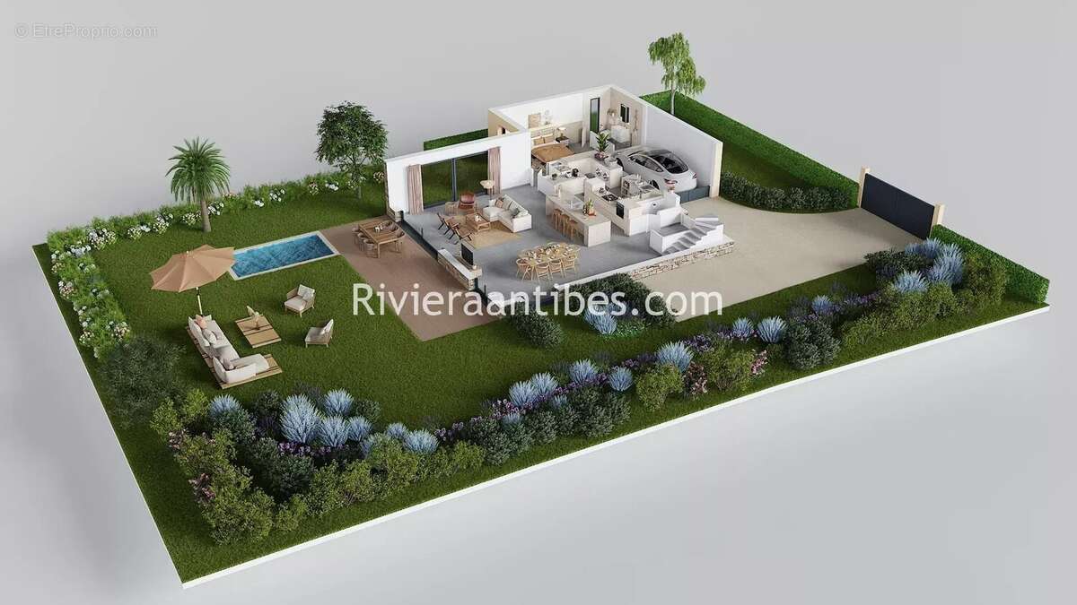 Maison à VALBONNE