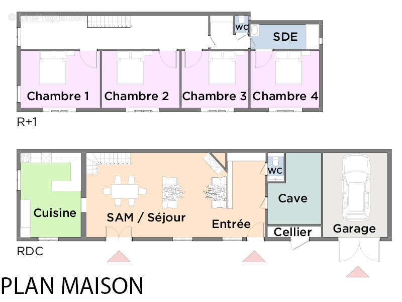 27530 EZY-SUR-EURE - Maison familiale avec jardin et grand terrain, 4 chambres - photo 7