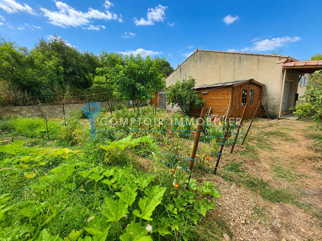 Dépt Hérault (34) - Aniane - À vendre - Maison T4 de 100m2, parcelle de 1000m2, piscine, garage - photo 7