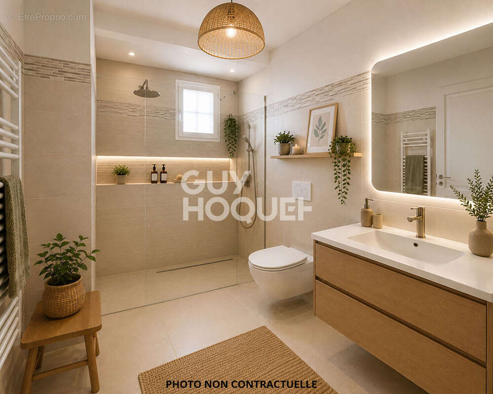 Maison T4 en 3 faces sur parcelle de 300 m² . - photo 13