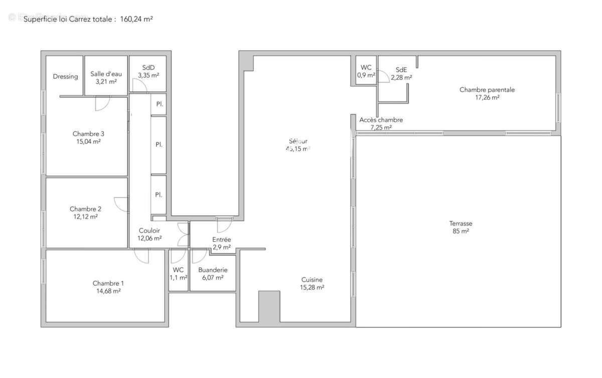 Appartement à LEVALLOIS-PERRET