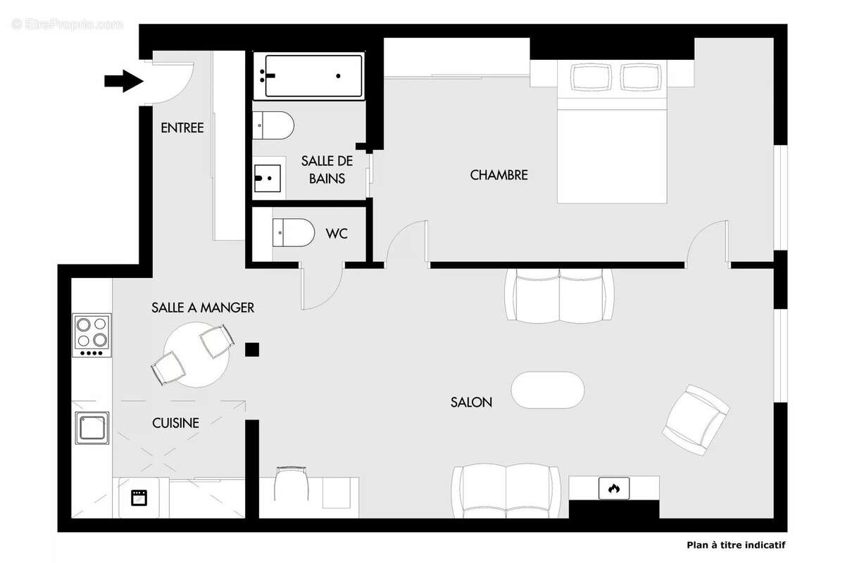 Appartement à PARIS-4E