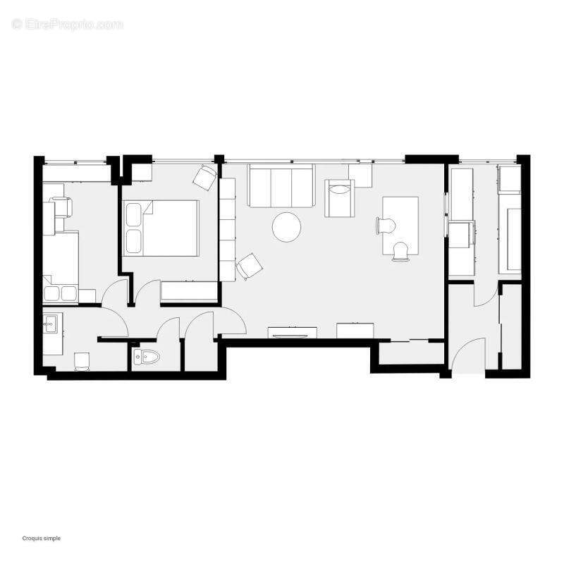 Appartement à MONTROUGE
