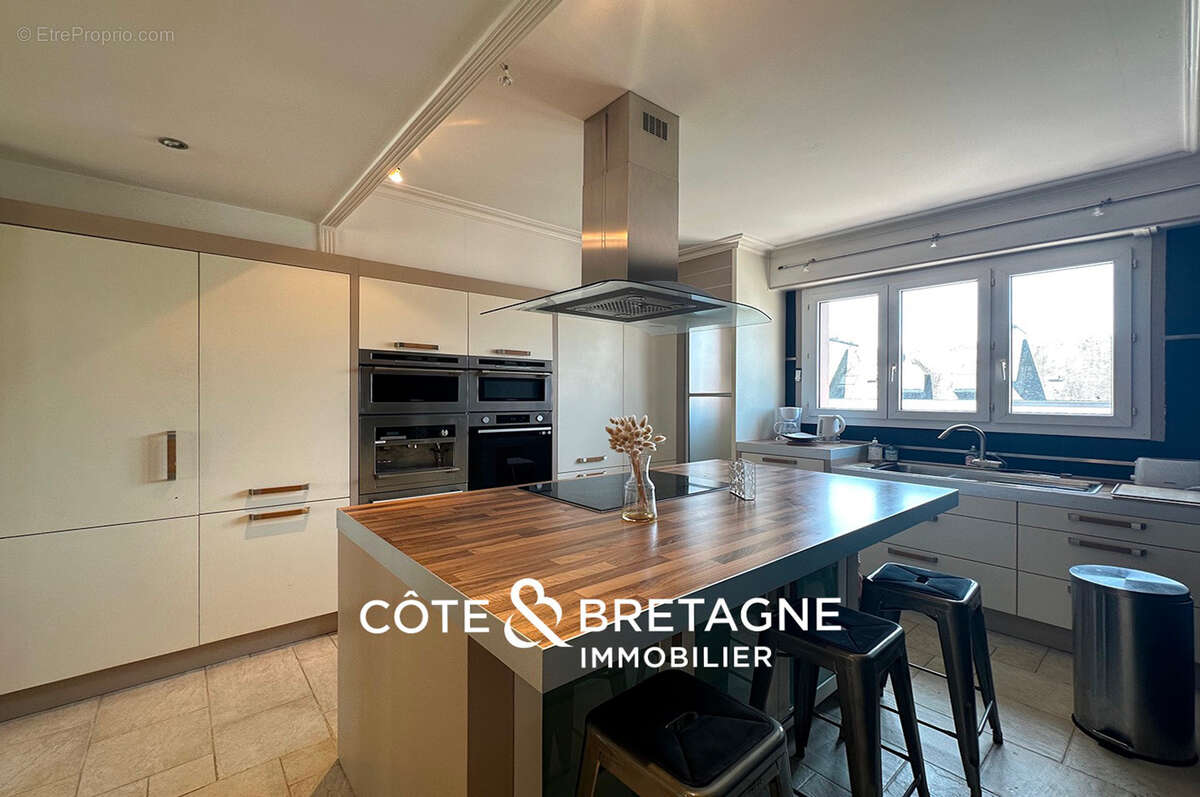 Bel appartement de charme en coeur de ville, lorient centre  réf : 2026100 - photo 4